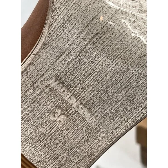 FREE PEOPLE Women's Whiskey Brown Essential Chelsea Boot NIB Size 36 - Picture 8 of 9